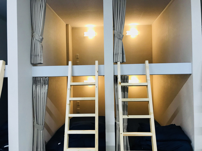 Bedroom 2, ONE Hostel&Standing Bar, Himeji