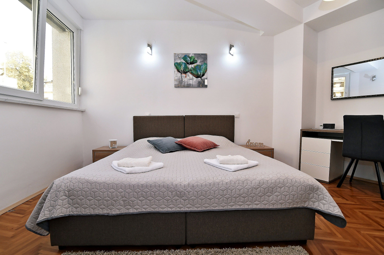 Bedroom 3, Apartment Fran Green & Blue, Rijeka