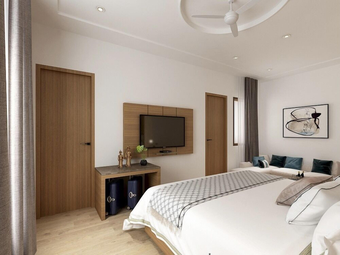 Bedroom 1, Bhoomi Residency, Agra