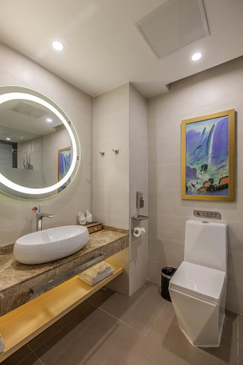 Bathroom 5, Lavande Hotels·Wuhan Fanhai CBD, Wuhan