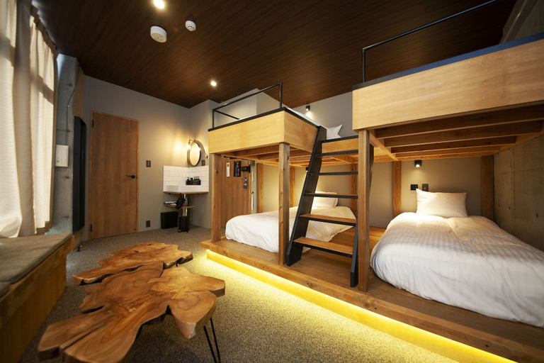 Bedroom 3, ZONK HOTEL TENJIN-WATANABEDORI, Fukuoka