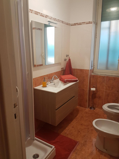 Bathroom, Corallo Rosa Bed & Breakfast, Salerno
