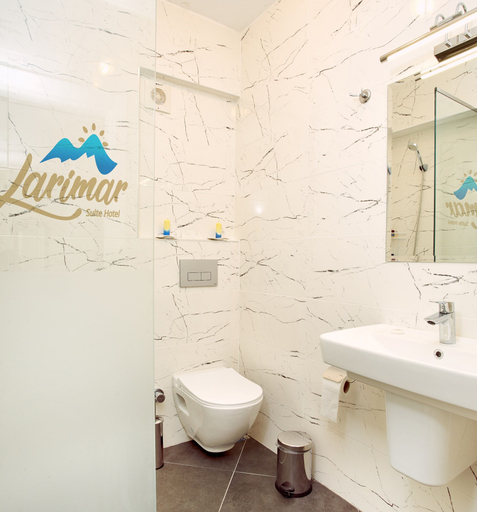 Bathroom 5, Larimar Suite Hotel, Fethiye
