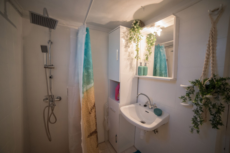 Bathroom 2, Dandy Villas Nea Kallikratia Sea View Loft, Central Macedonia