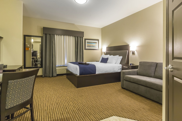 Bedroom 2, Quality Inn & Suites, Division No. 7