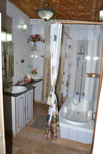 Bathroom, Wangnoo Worth Houseboats, Srinagar