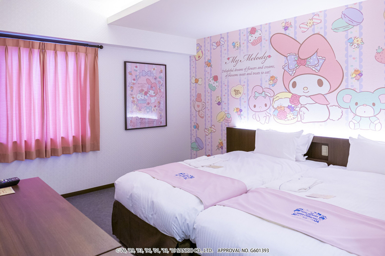Bedroom 4, Hotel Okinawa With Sanrio Characters, Naha