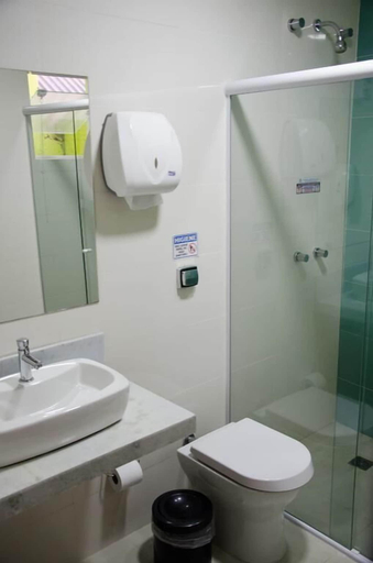 Bathroom, Centralle Sorocaba Hotel, Sorocaba