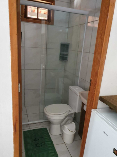 Bathroom 4, Rumah Pantai cabanas de aluguel, Garopaba