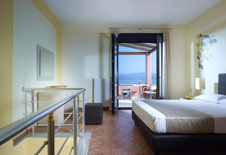 Bedroom 4, Aeolis Apartments & Studios, North Aegean