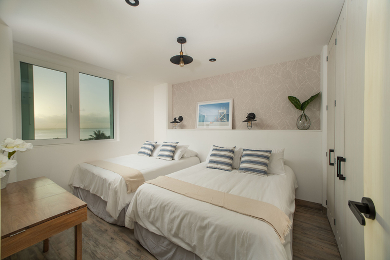 Bedroom, CHIC- Newly Renovated 1 BDR at the best beach, Benito Juárez