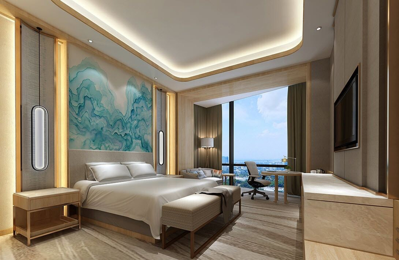 Bedroom 4, Howard Johnson Caexpo Plaza Nanning, Nanning