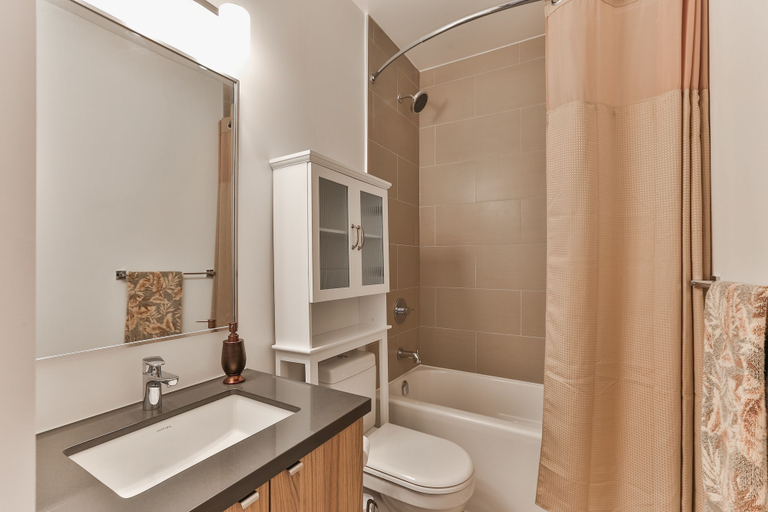 Bathroom, QuickStay - Chic in Yorkville (Yonge & Bloor), Toronto