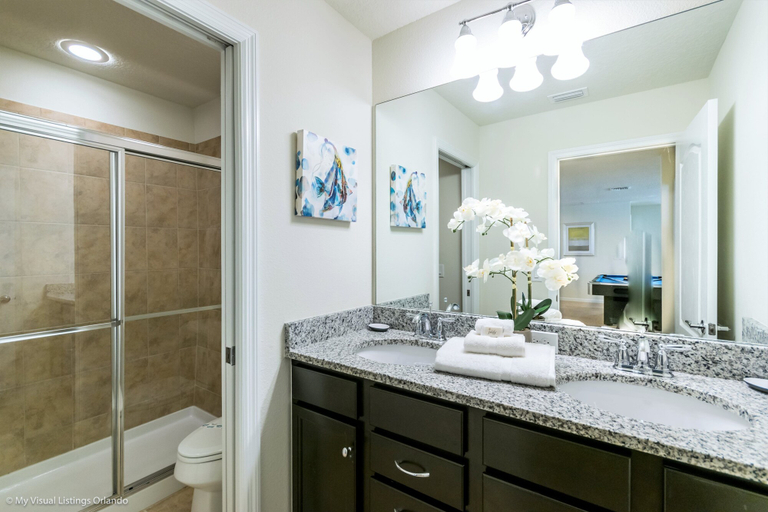 Bathroom 3, Beautiful 8 Bed Villa Pool & Spa, Osceola