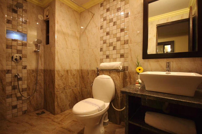 Bathroom 4, De Baga Deck Comforts, North Goa
