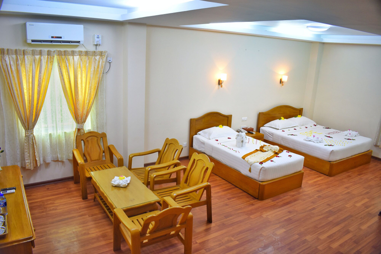 Bedroom 4, Shwe Poe Eain Hotel, Myingyan