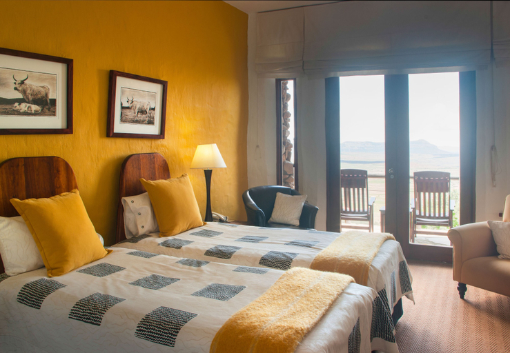 Bedroom 4, Isandlwana Lodge, Umzinyathi