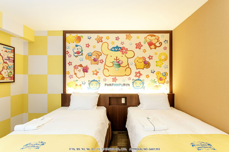 Bedroom 3, Hotel Okinawa With Sanrio Characters, Naha