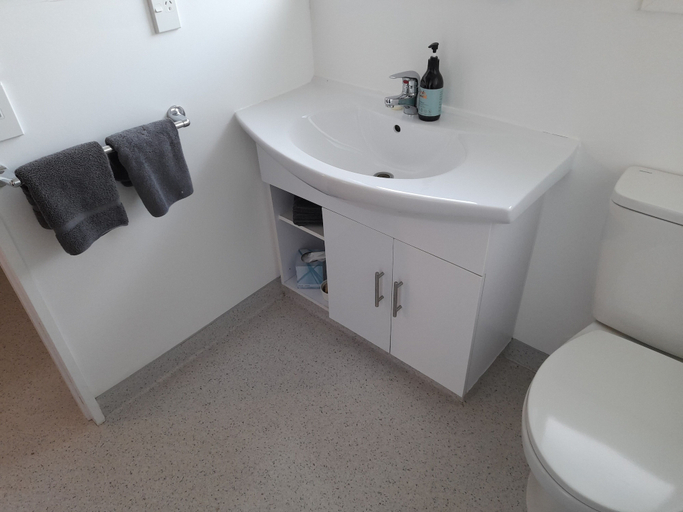Bathroom 3, Lake Matheson Motel, Westland