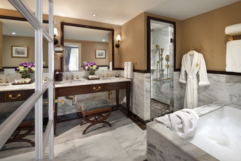 Bathroom 3, Hotel Plaza Athenee, New York