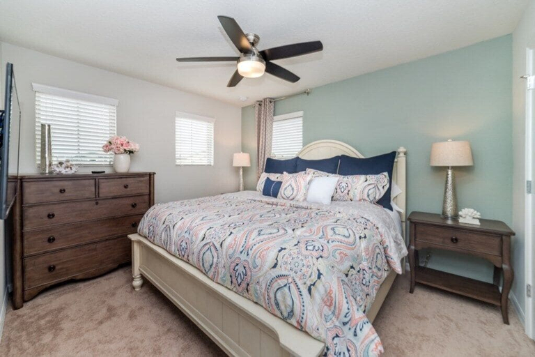 Bedroom 3, Elegant, Beautiful 5 Bed 5,5 Bath House w Pool 1879, Osceola