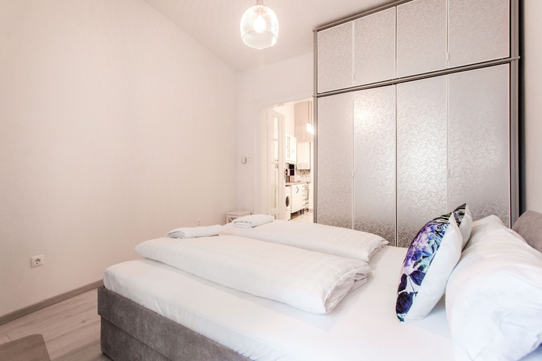 Bedroom 3, Hajos 43 Apartment, Budapesti