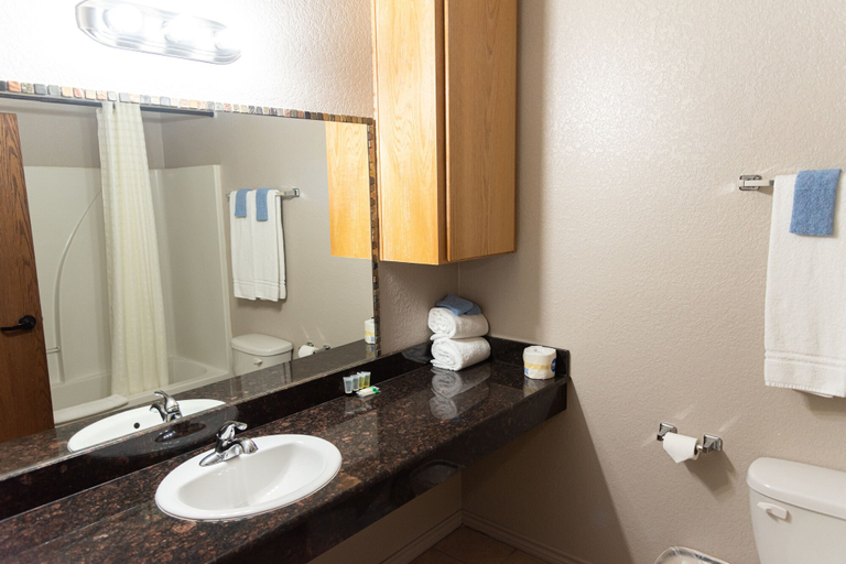 Bathroom 5, Premium Inn and Suites, Bell