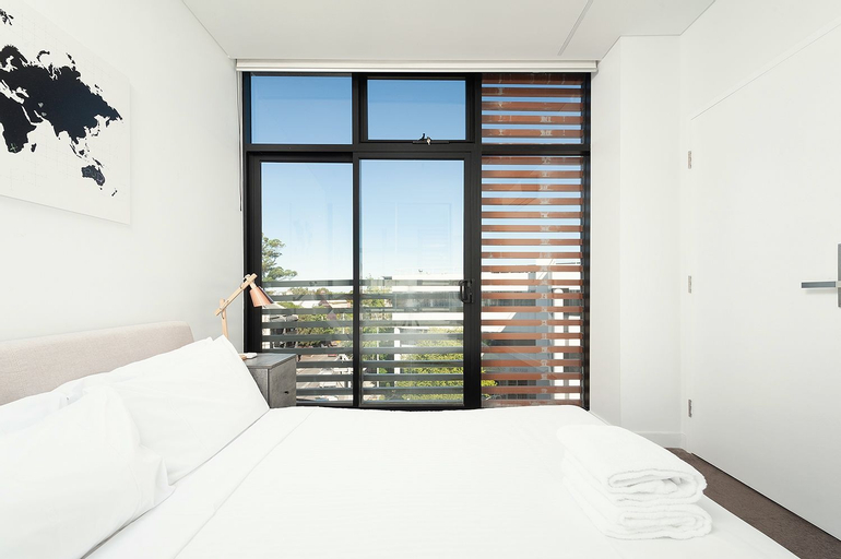 Bedroom 2, Newtown's Best Designer Apartment H395, Sydney