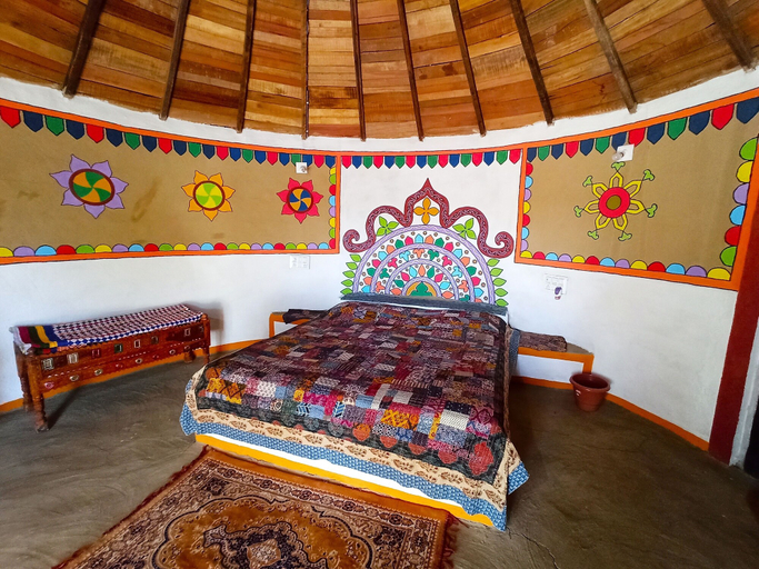 Bedroom 2, Banni Village Stay, Kachchh