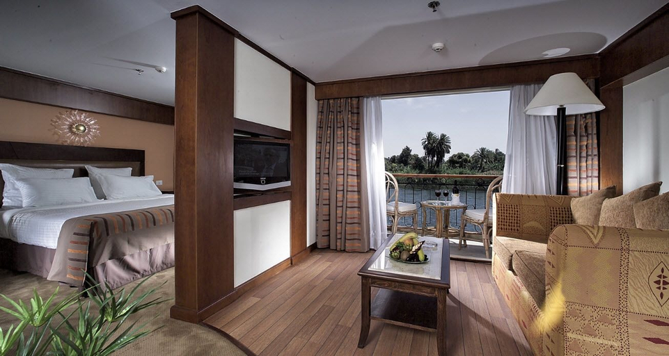 Bedroom 2, Sonesta Star Goddess Nile cruise ship - 4 & 7 nights - From Luxor every Saturday, Luxor