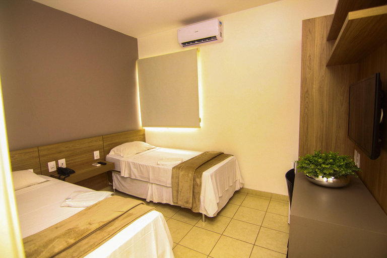Bedroom 3, Hotel Alpha, Uberlândia