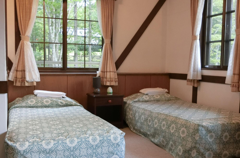 Bedroom 3, Pension Marie, Yamanakako