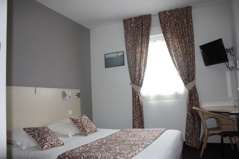 Bedroom 2, Relax Hotel Beuzeville Honfleur, Eure