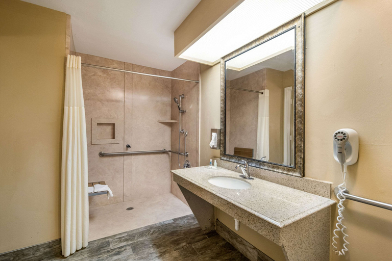 Bathroom 4, Quality Inn & Suites Garland - East Dallas, Dallas