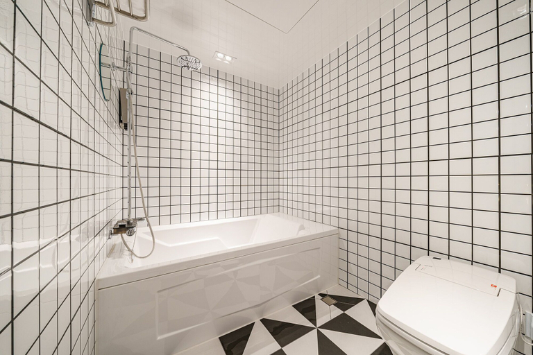 Bathroom 4, Brown-Dot Hotel Geomdan, Gimpo