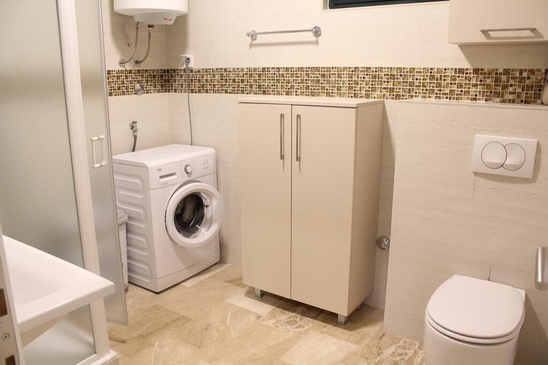 Bathroom, Family Apartments Budva