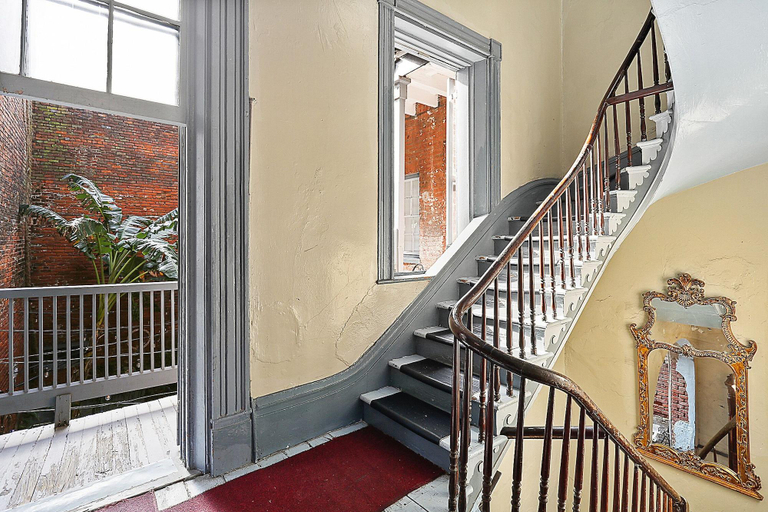 Public Area, French Quarter Mansion, Orleans