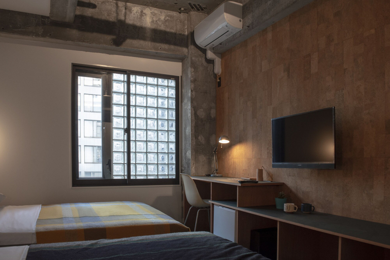 Bedroom 2, EARTHMANS Amemura, Osaka