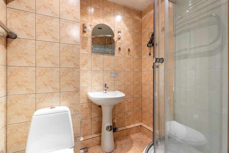 Bathroom, Apartment on Rizhskaya, North-Eastern