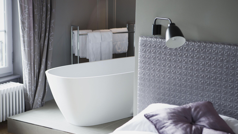 Bathroom 4, Boutique Hotel Schlossberg, Thun