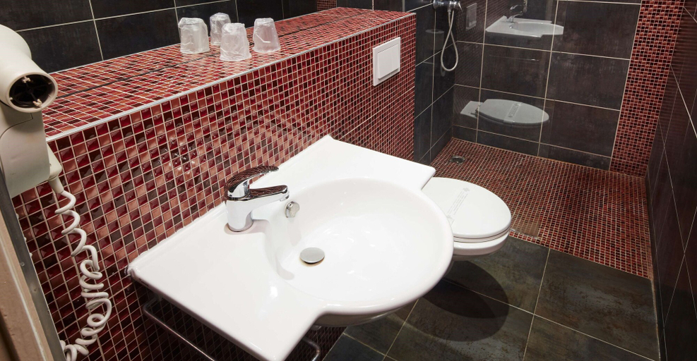 Bathroom 5, Kyriad Auxerre Appoigny, Yonne