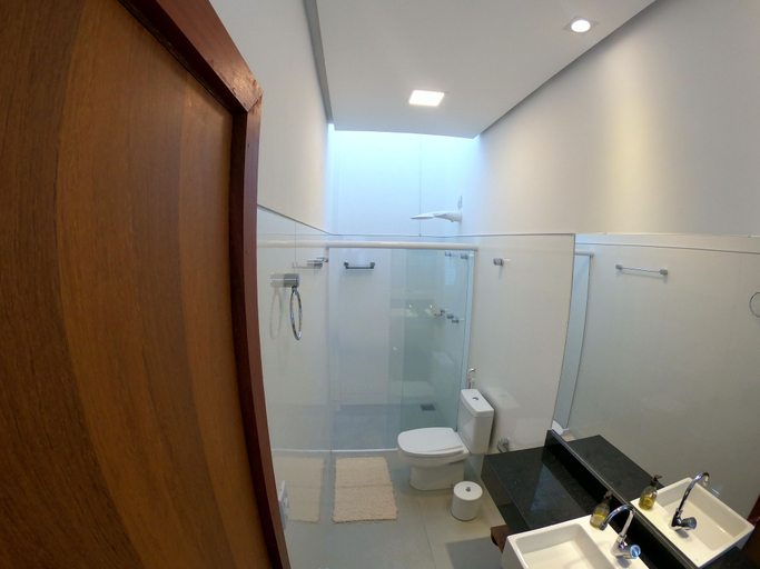 Bathroom 3, Casa de Luxo em Escarpas com 5 suítes, Capitólio