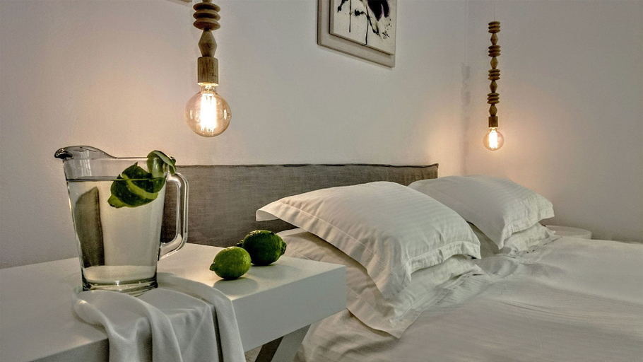 Bedroom 3, Mykonos Chora Apartments, South Aegean