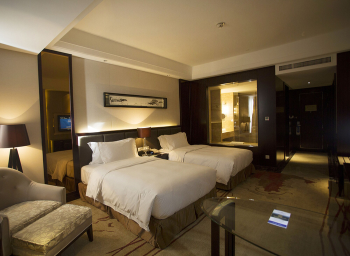 Bedroom 3, Howard Johnson Changsheng Plaza Meizhou, Meizhou