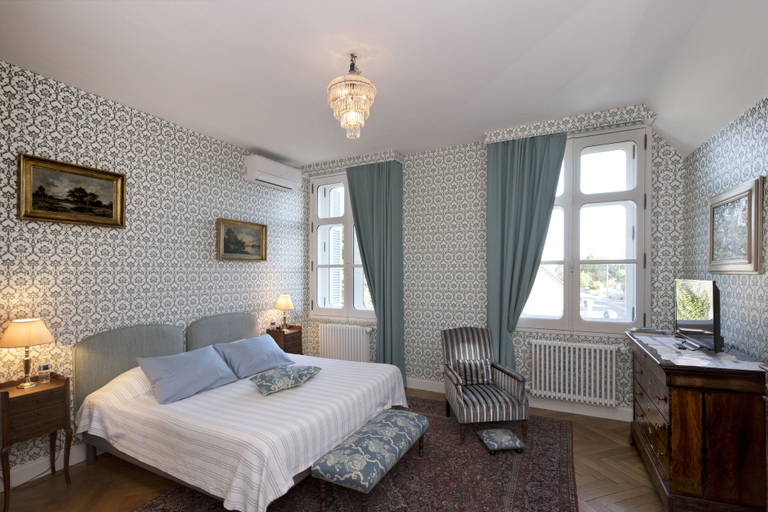 Bedroom 3, Le Prieure d'Orchaise, Loir-et-Cher