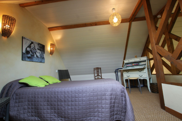 Bedroom 5, Chambre d'hôtes Les Gosselins, Manche