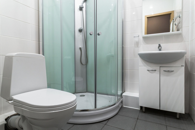 Bathroom 3, Baget Hotel, Nizhniy Novgorod gorsovet