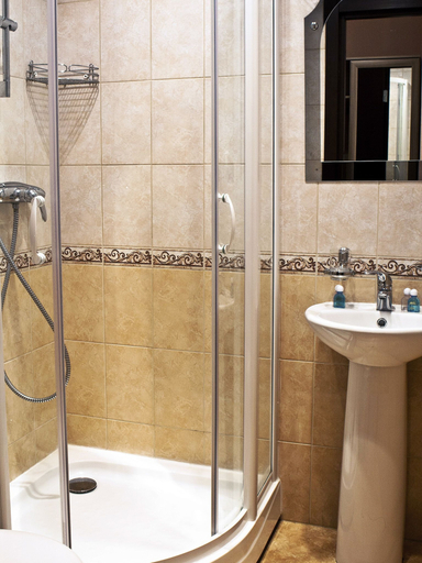 Bathroom, Hotel Akvareli, Sankt-Peterburg gorsovet