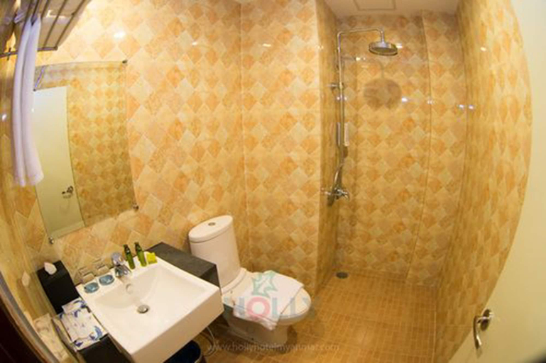 Bathroom 3, Holly Hotel Myanmar, Yangon
