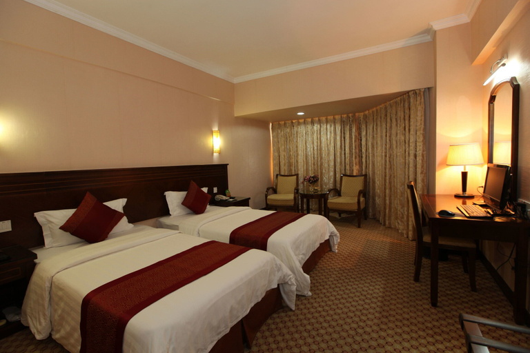 Bedroom 2, Oriental Silk Hotel - Guangzhou, Guangzhou
